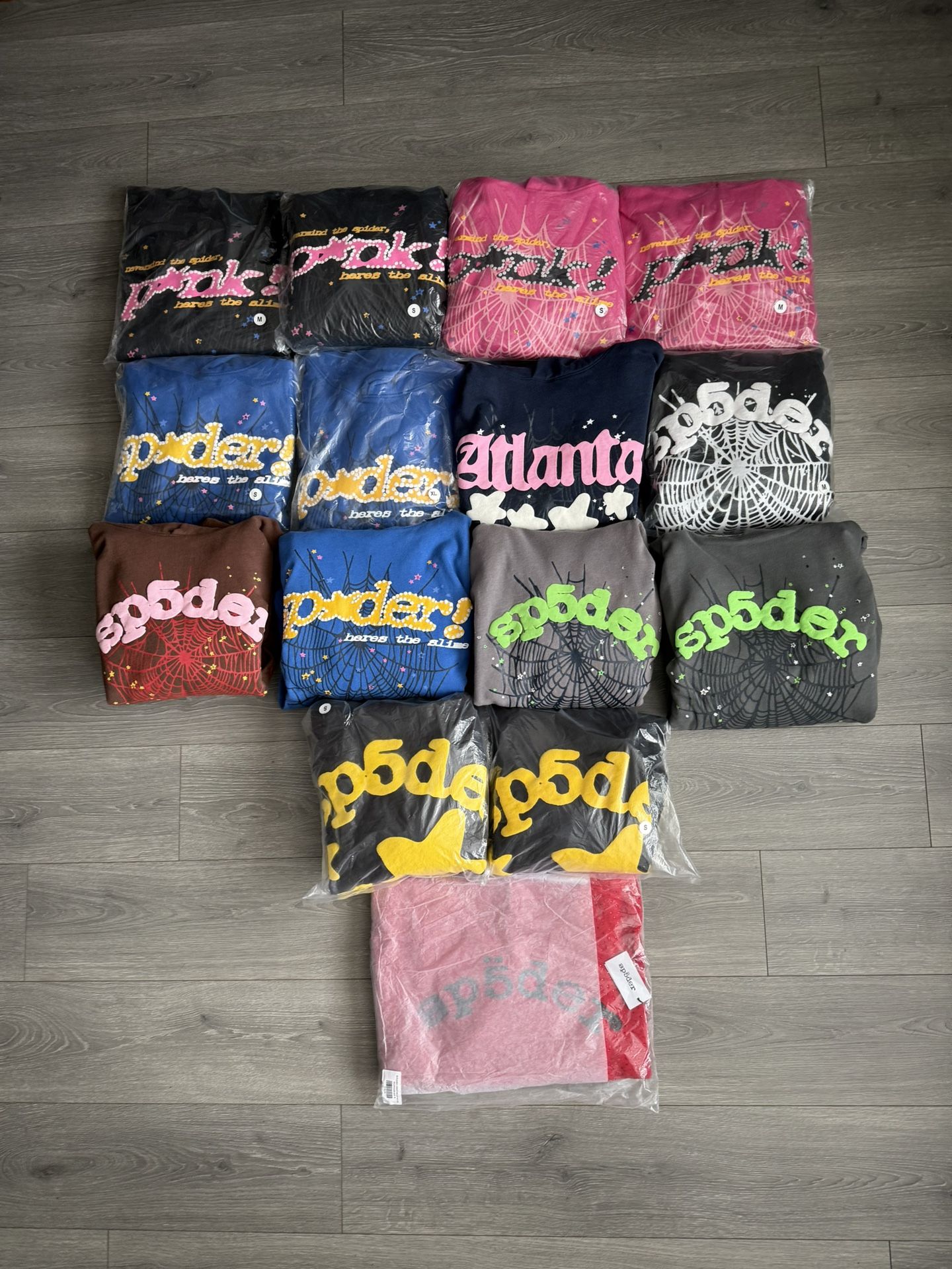 Spider Hoodies Small-XXL