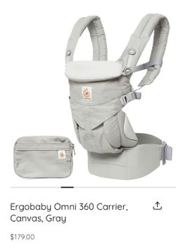 Ergobaby Omni 360 Carrier in Canvas, Gray