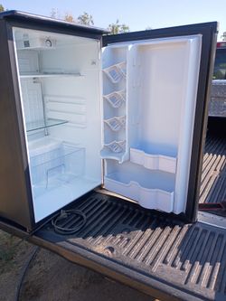 Mini Refrigerator Dark Exterior