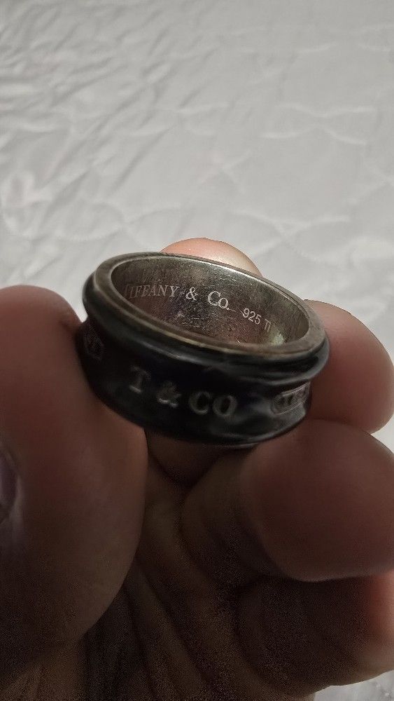 Vintage Tiffany And Co Silver Ring