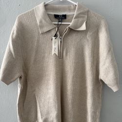 Magaschoni Polo Zip Up