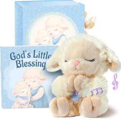 Singing Stuffed Animal Lamb With Book