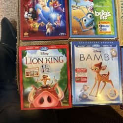 Disney DVD 8 Pc Plus Disney DVD Without Ray 8 Pc