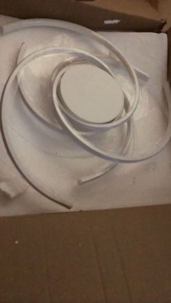 White Modern Design Selectable LED Flush Mount Ceiling Light