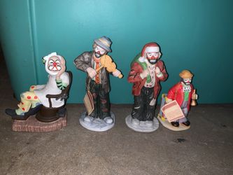 Antique clowns