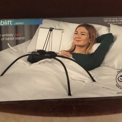 Foldable Tablet Or Phone Stand.  Adjustable Legs And Adjustable Angle