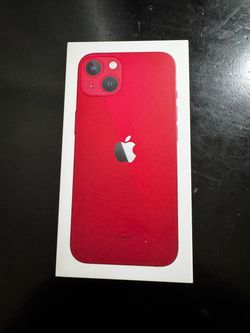 Apple iPhone 13 (PRODUCT)RED Box w/inserts Only Pristine