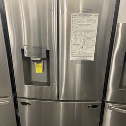 LG Refrigerator Never Used .Up to 50%off. $0 Down payment.Take home today!