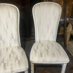 4 Piece Chair Set For Dining.