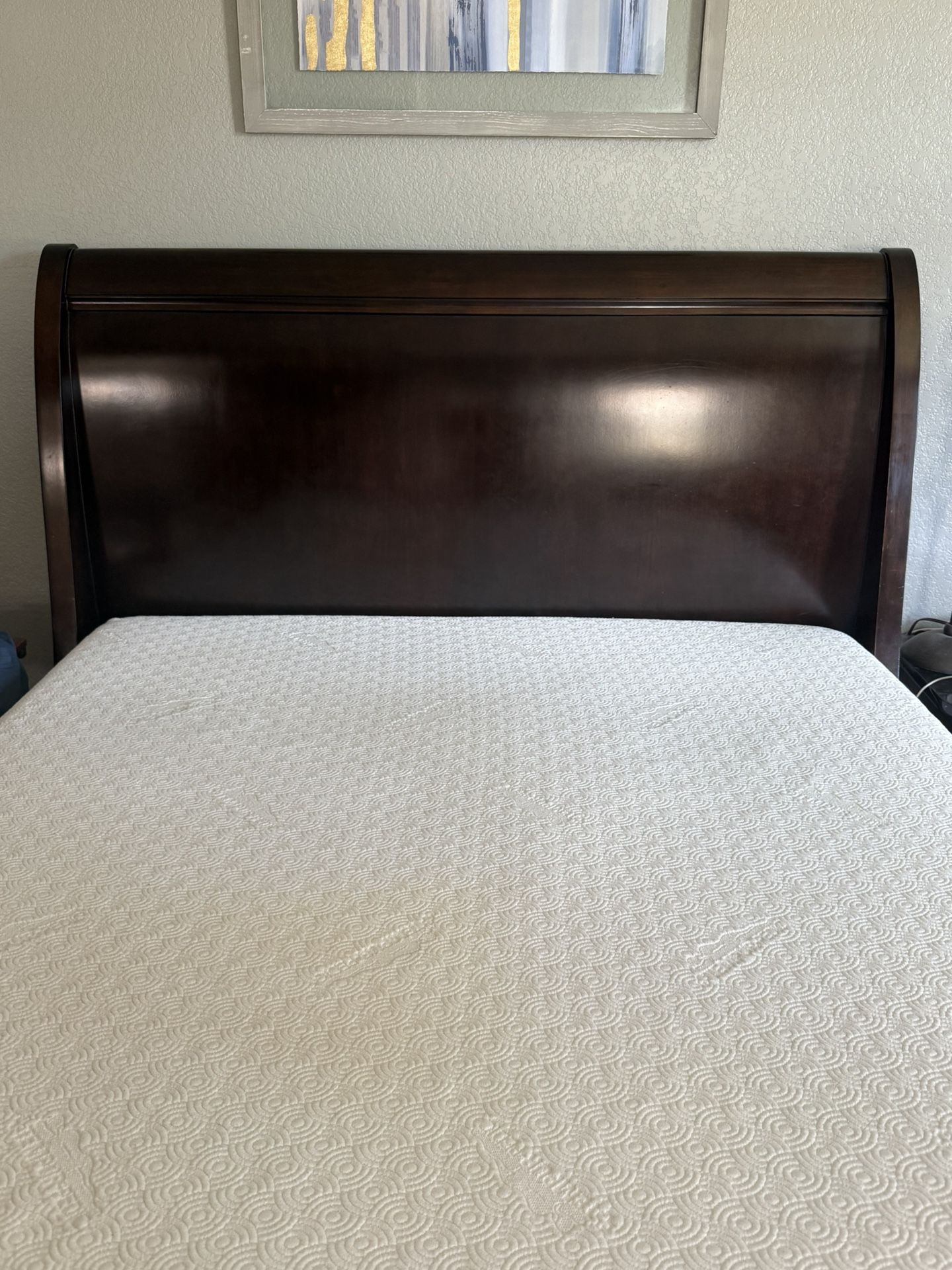 Queen Sleigh Bed frame