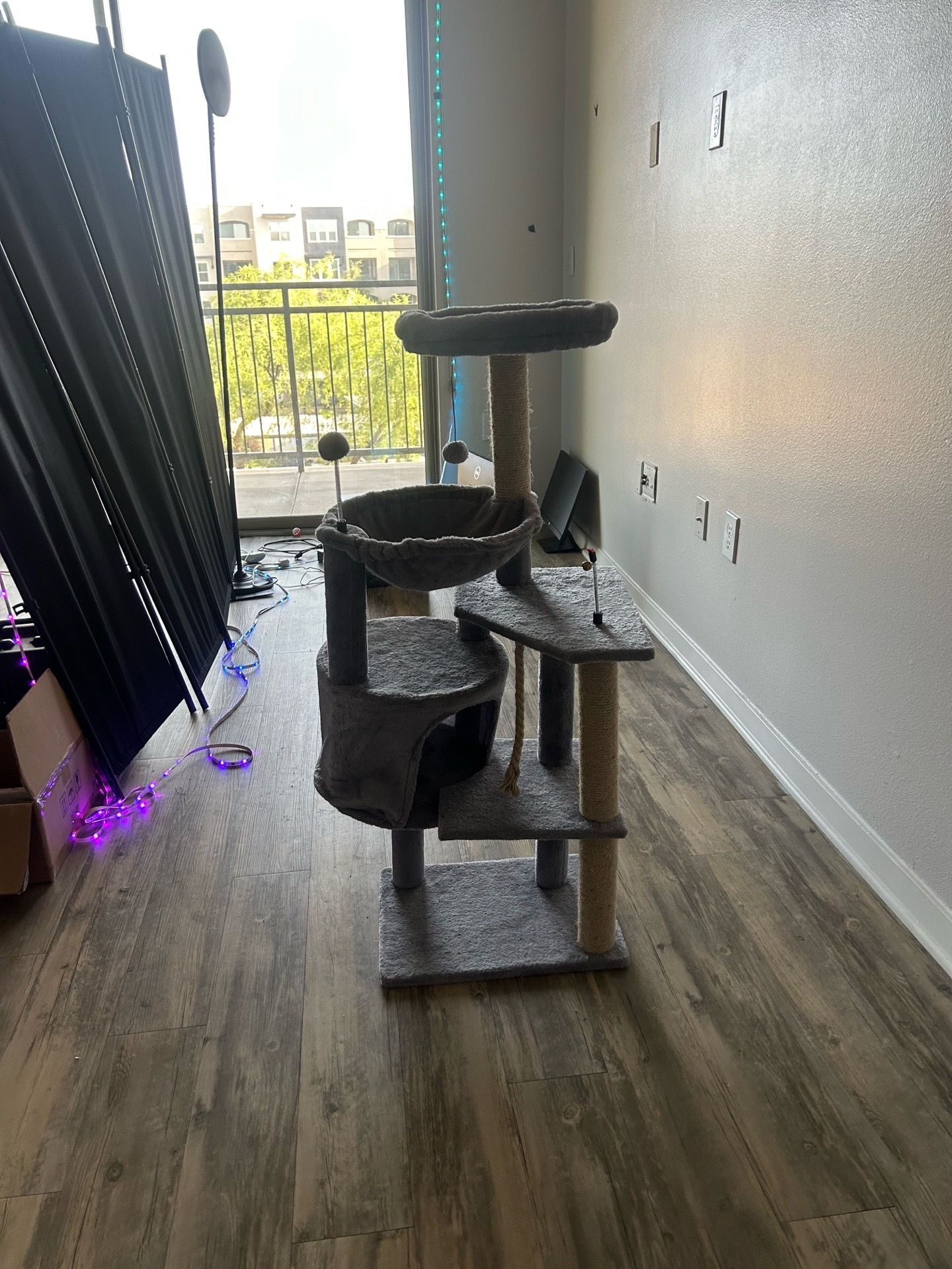 Gray Cat Tree