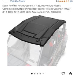 Combination Dustproof Poly Roof Top for Polaris General 4 1000/