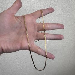 14K BRAND NEW SERPENTINE NECKLACE 18” - 5.7grams