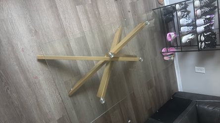 Glass table