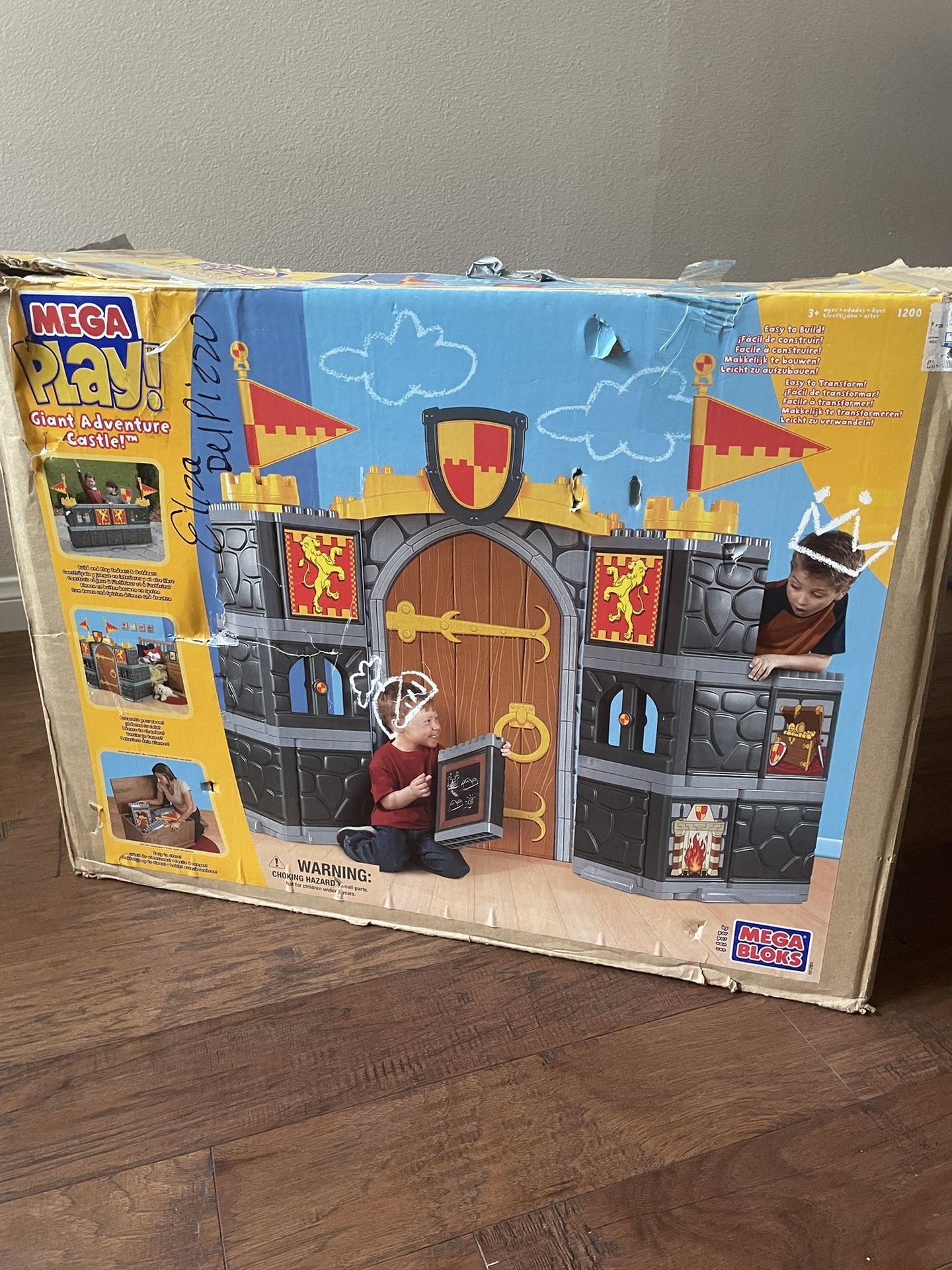 Mega Bloks Mega Play Giant Adventure Castle