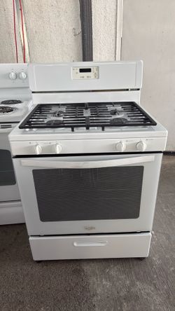 Whirlpool 4 burner gas stove