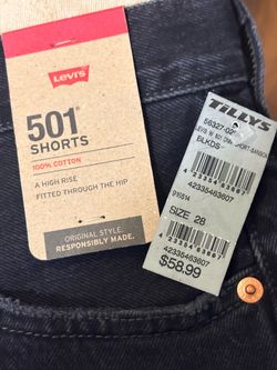 Levi's 501 Denim Shorts Size 28