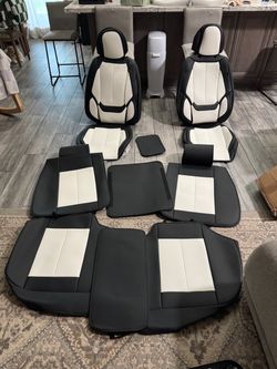 New Full Set Car Seat Covers For Trucks/suvs/sedans(universal)