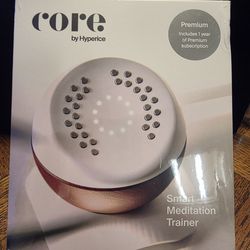 Hyperice Core Premium Smart Meditation Trainer - White