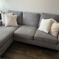 Gray Couch - Needs To Be Gone ASAP!