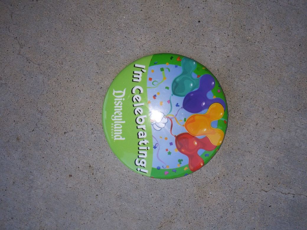 Disney button