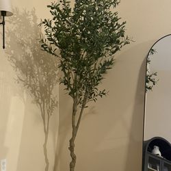 7’ Faux Olive Tree