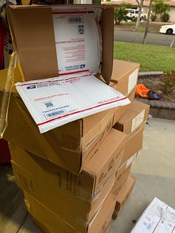 FREE USPS shipping boxes and bubble envelopes