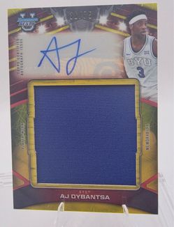 AJ Dybantsa RC /75 auto patch