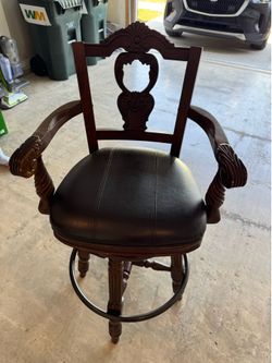 Wooden Vintage barstools