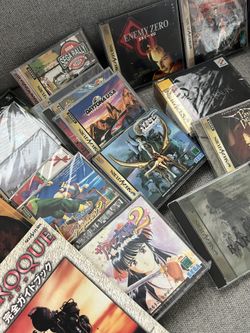 Sega Saturn Japanese Import Games