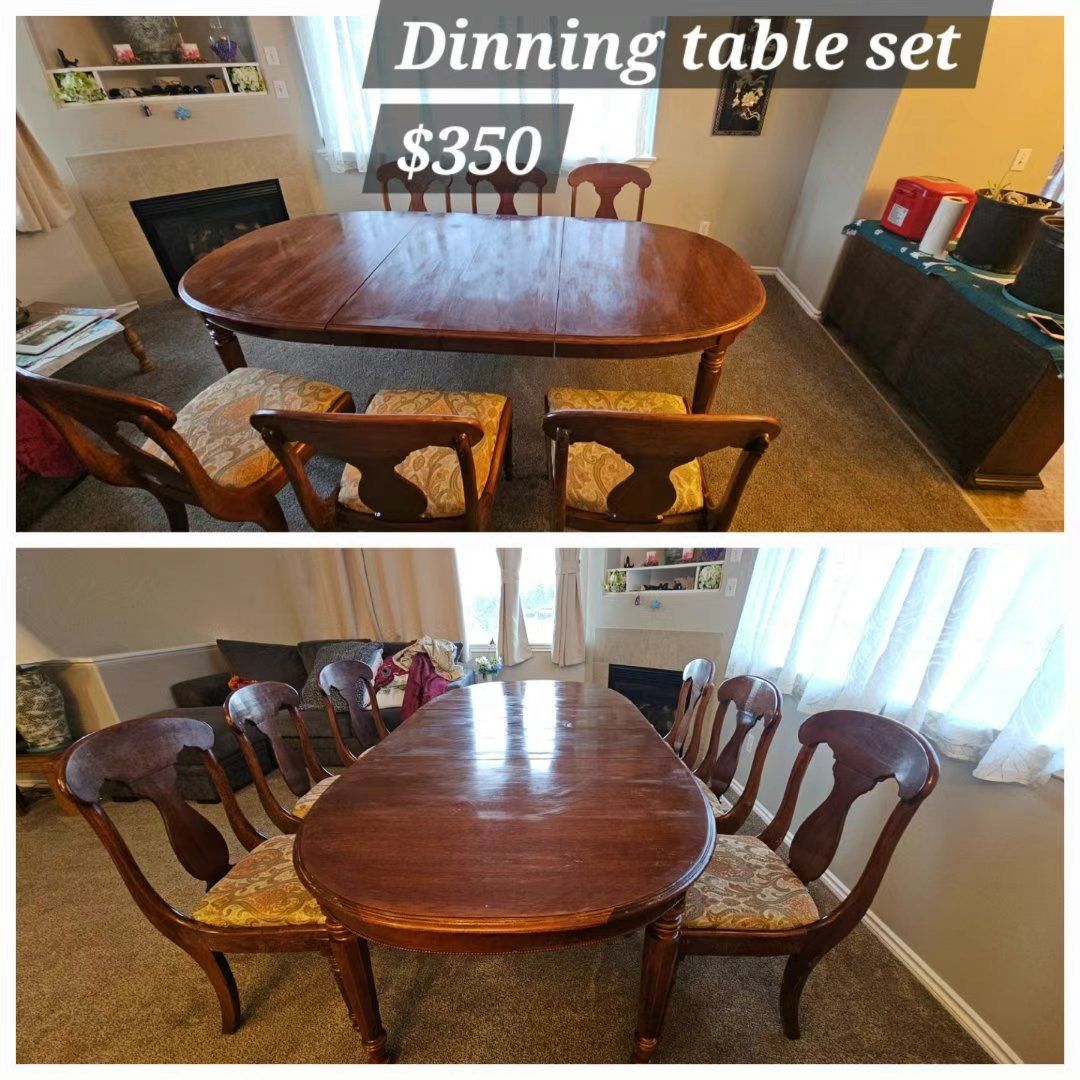 Couch, Dinning Table, Treadmill