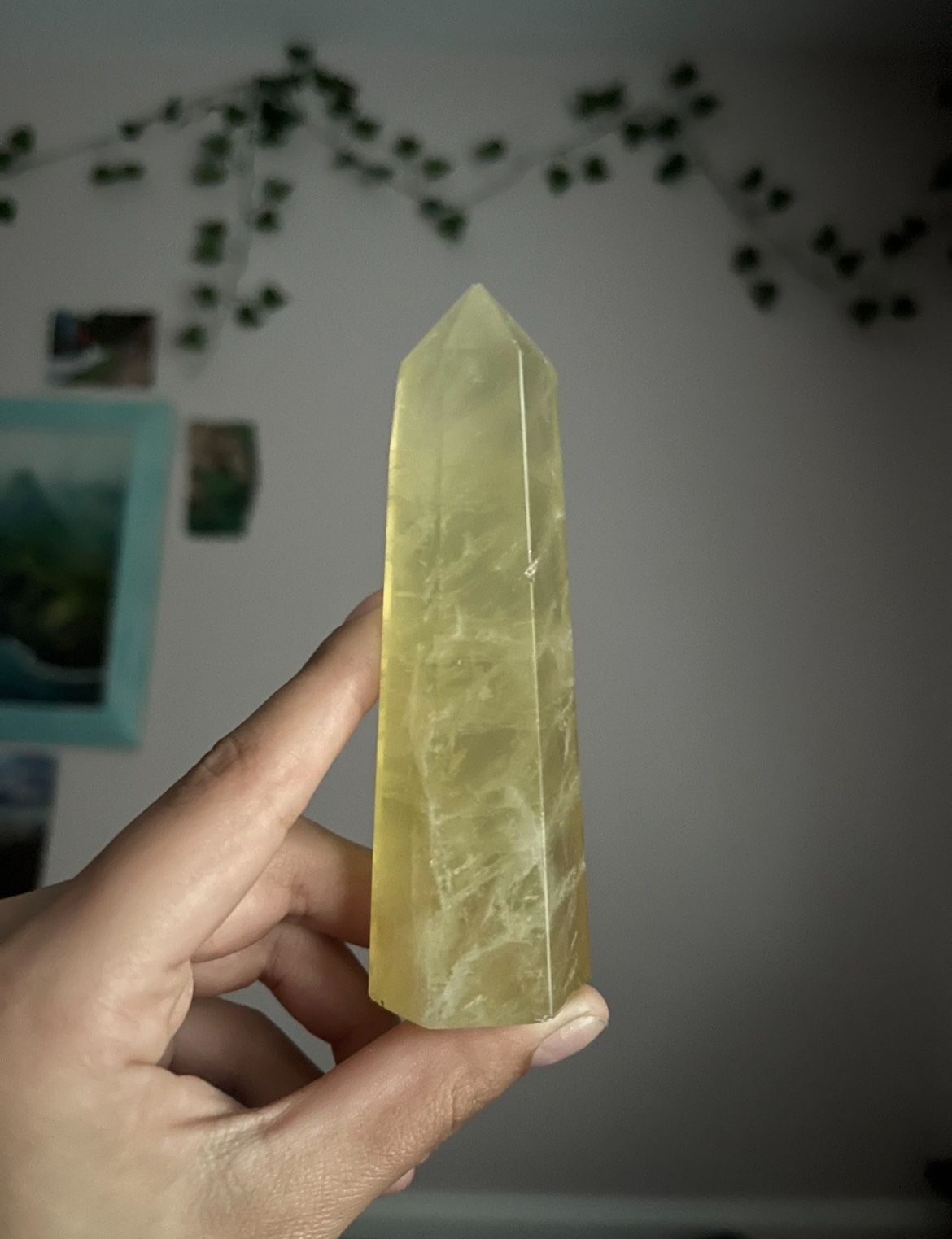 Large Citrine Tower