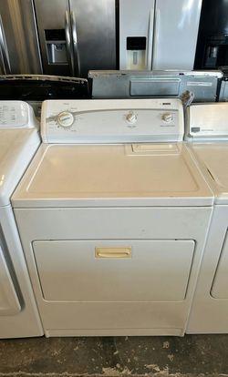 White Maytag Electric Dryer Large Capacity