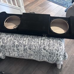 Custom F150 Supercrew Dual 12in Down Firing Enclosure From MTI Accoustics 