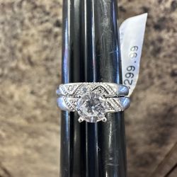 10k Wedding Set Size 7 With Czs 