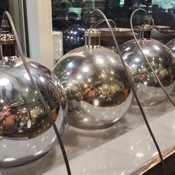 Mirror Globe Lights x 8
