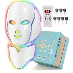 New LED Face Mask – 7 Color Light Therapy for Skin Care