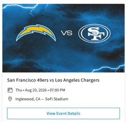 49ers vs Chargers preseason
