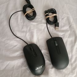 2 WIRED USB MOUSE