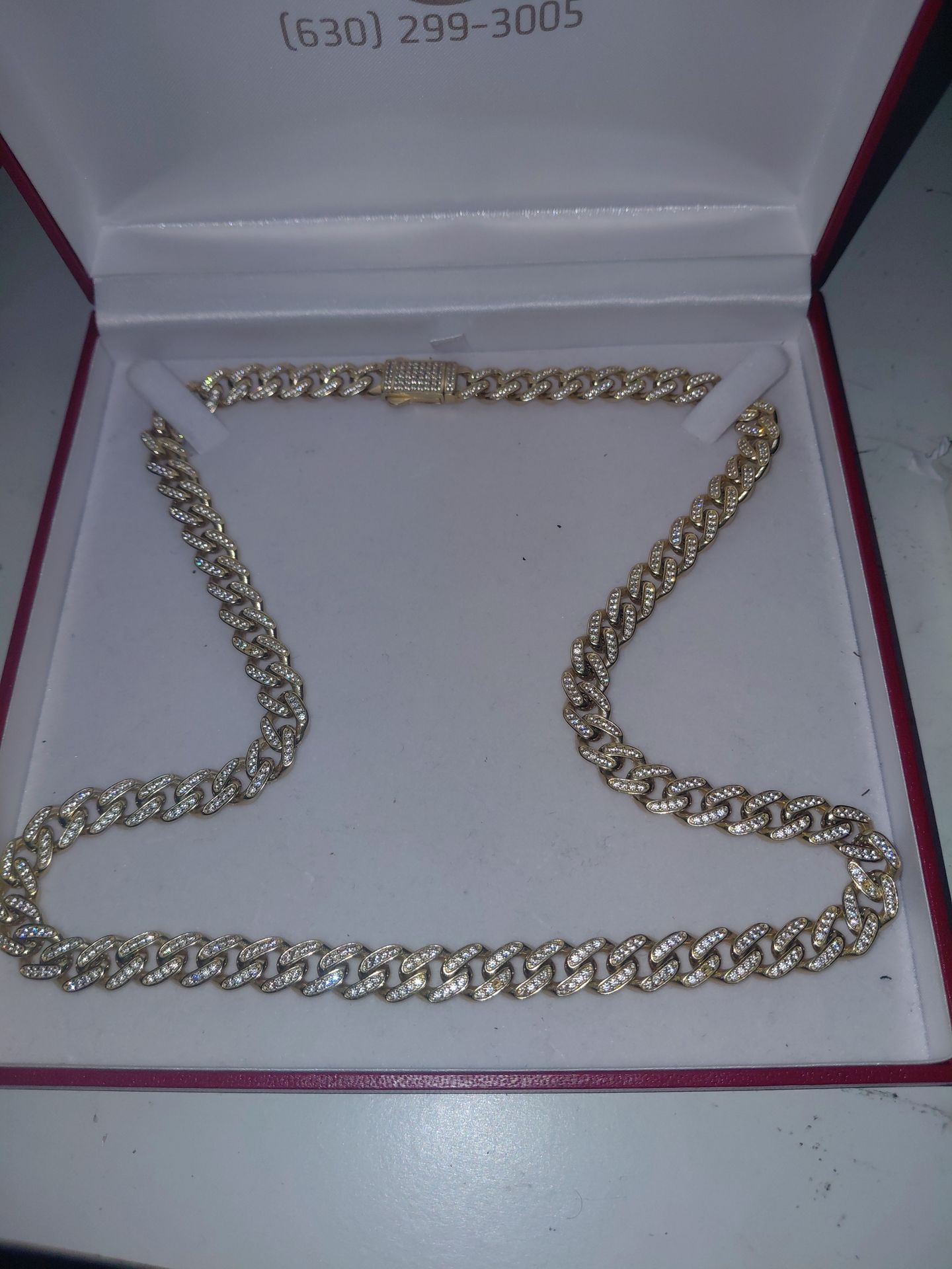 14KT Gold Cuban Necklace