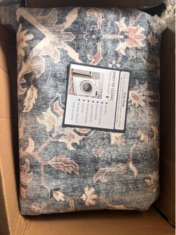 Washable rug 12*10(new)