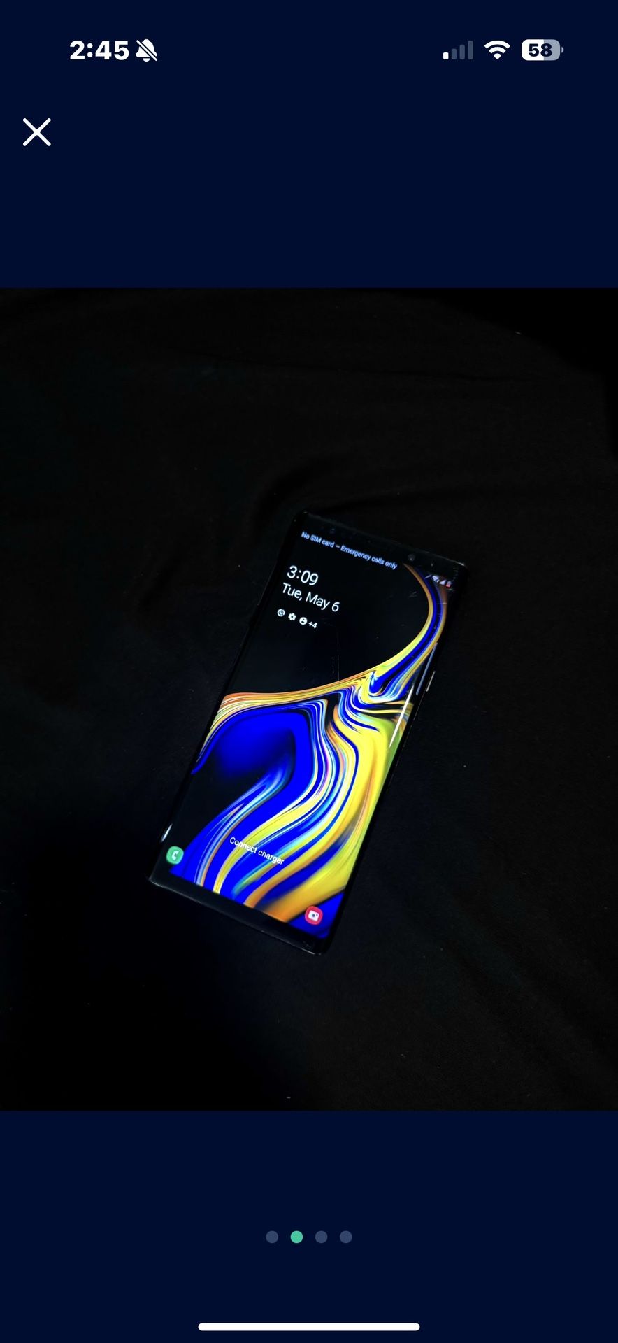Samsung Galaxy Note 9 (Android)