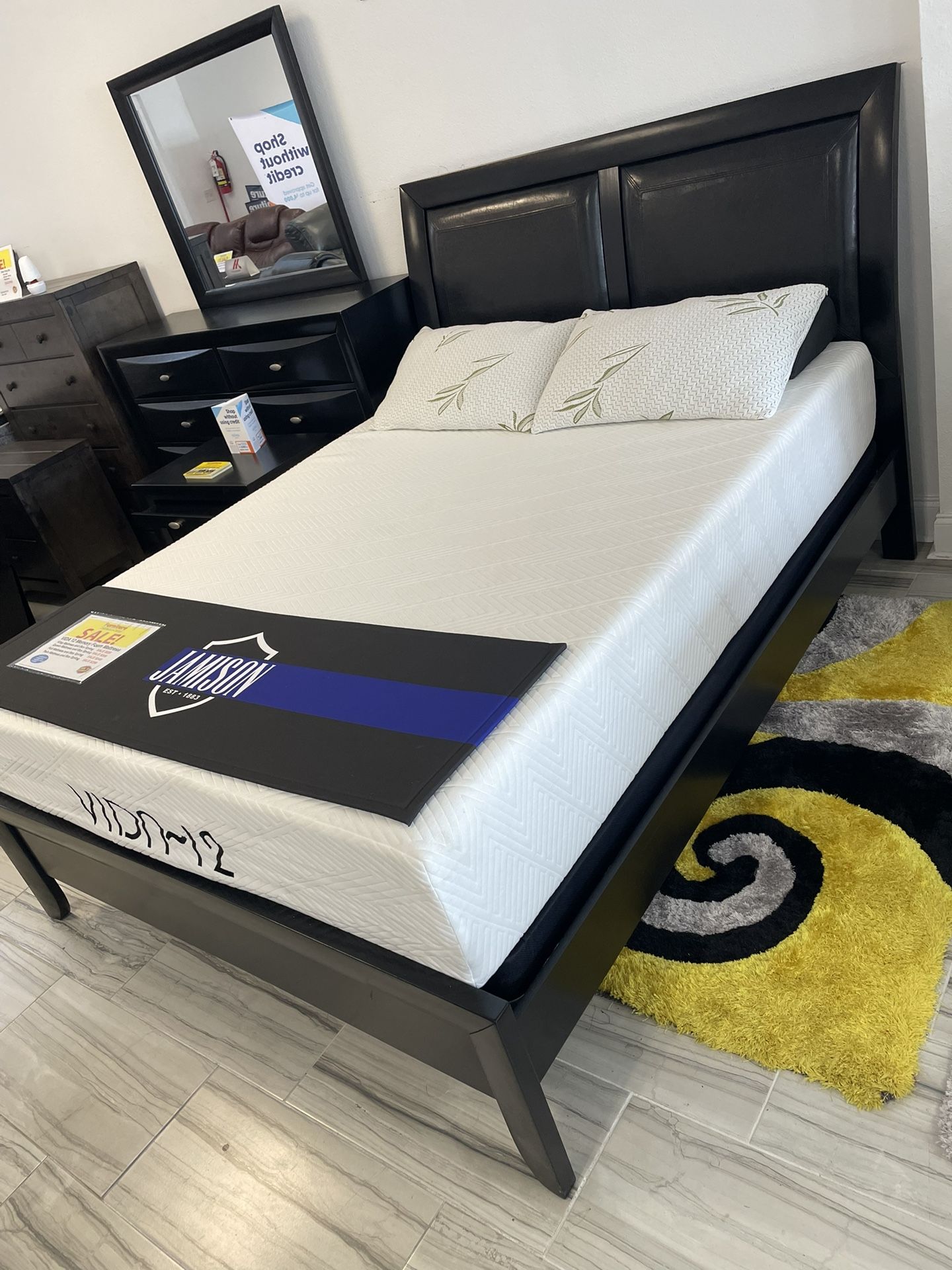 New year sale. Emily black bedroom set now $899. Easy finance option. Same day delivery.