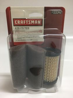 Craftsman Lawnmower Round Filter with Cleaner Sleeve