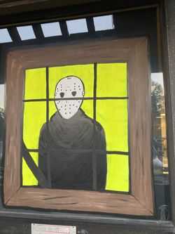 Halloween Window Painting