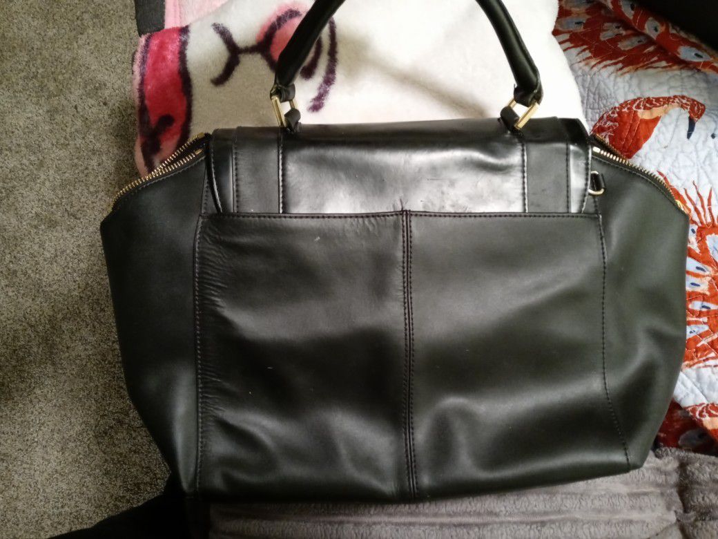 Black Designer Handbag 