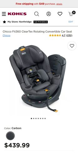 Chicco fit360 rotation car seat new
