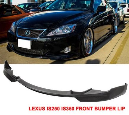 2006-2008 Lexus IS250 IS350 IKON Style Unpainted Front Bumper Lip PU