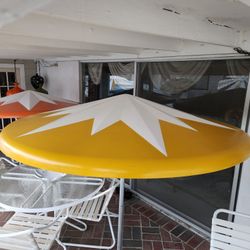 Vintage Umbrella  Patio Furniture 