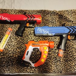 3 Nerf Rival's